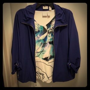 Zenergy White Tee with flower